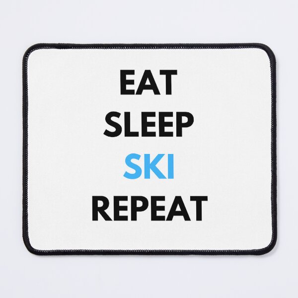 Item preview, Eat Sleep Ski Repeat designed and sold by FunnyThings1.