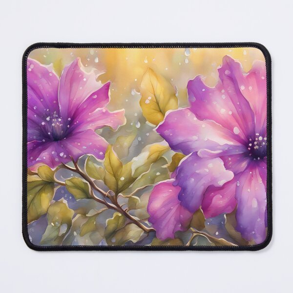Item preview, Purple Flowers in Rain designed and sold by CalmnessbyChoice.