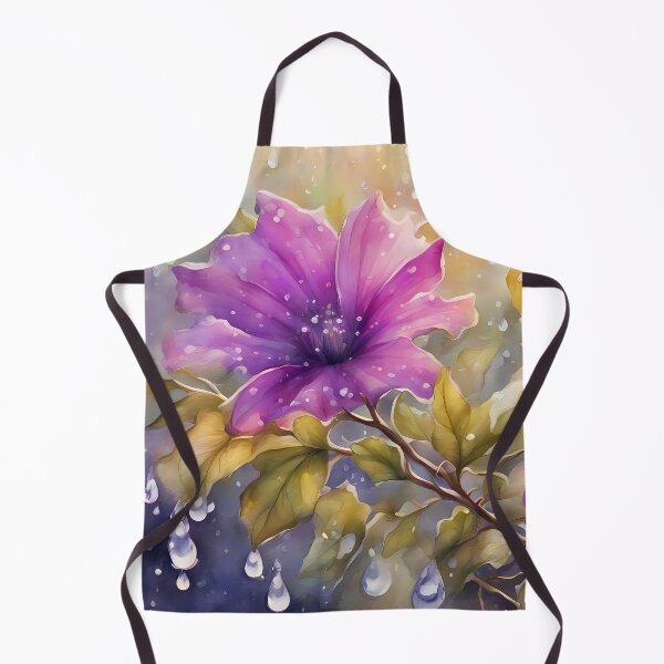 Item preview, Purple Flowers in Rain designed and sold by CalmnessbyChoice.