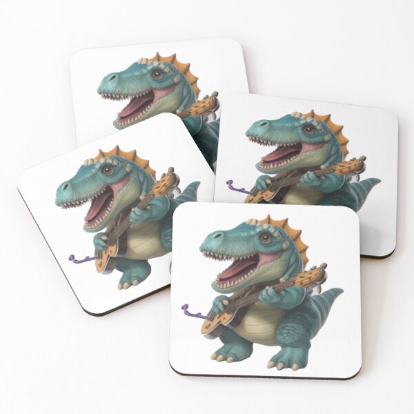 Item preview, Ukulele Dinosaur designed and sold by PixelAlchemyX.