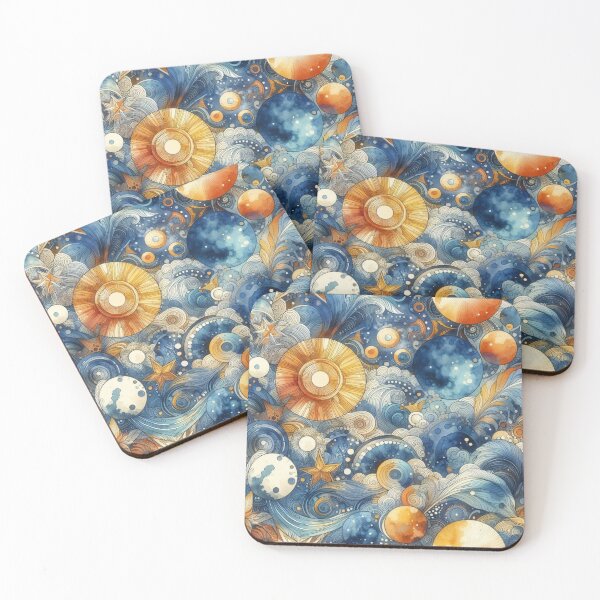 Item preview, DIVERSITY OF BLUE AND ORANGE  designed and sold by AJCIShop.