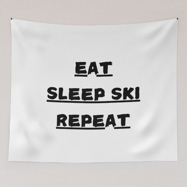 Item preview, Eat Sleep Ski Repeat designed and sold by FunnyThings1.