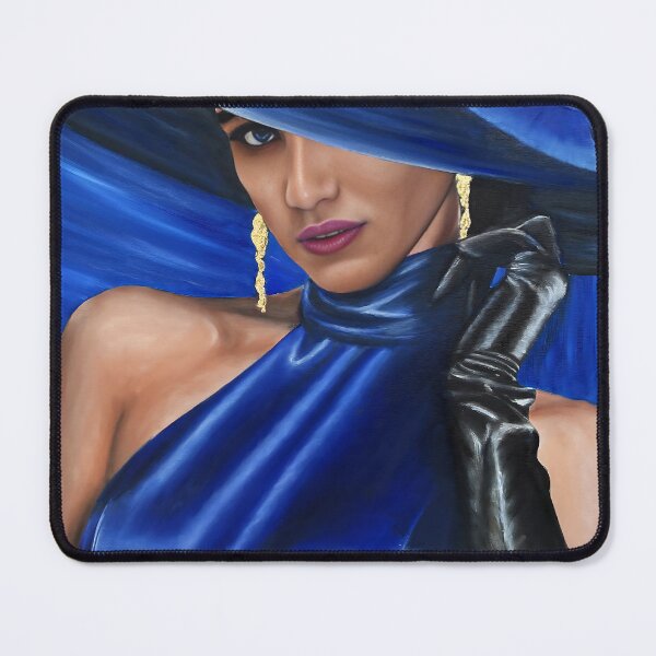 Item preview, In a blue hat - Artem Tuliuk original oil painting designed and sold by Artem Tuliuk.