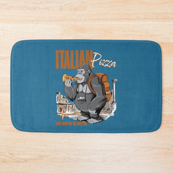 Item preview, ITALIAN PIZZA - TASTE SHOWS ME THE DIRECTION - TRAVELING GORILLA designed and sold by justyna-s28.