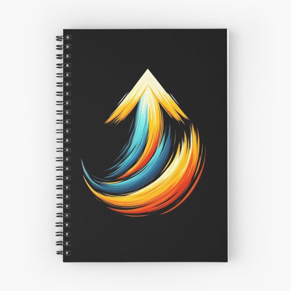 Item preview,  Vibrant Abstract Arrow Brushstroke Design designed and sold by pumsquare.