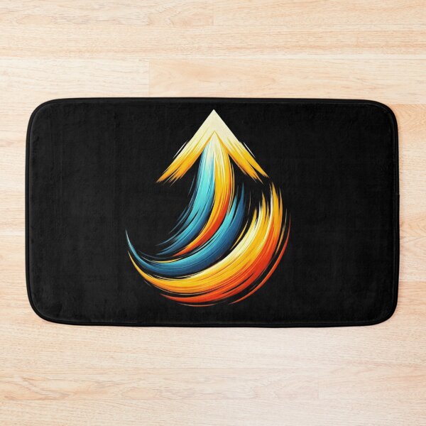 Item preview,  Vibrant Abstract Arrow Brushstroke Design designed and sold by pumsquare.