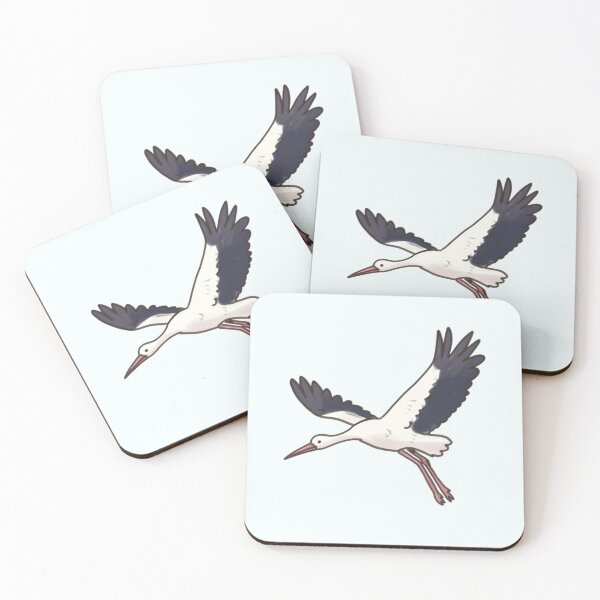 Item preview, White stork designed and sold by Artofmayara.
