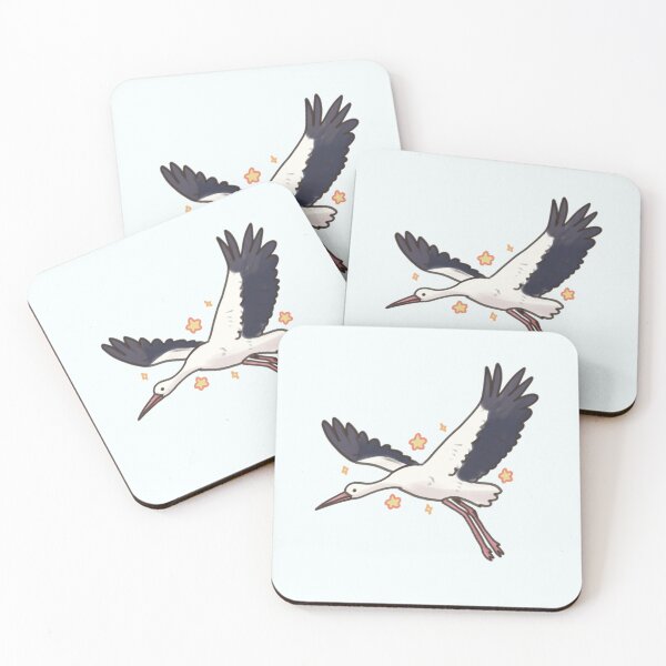 Item preview, White stork designed and sold by Artofmayara.