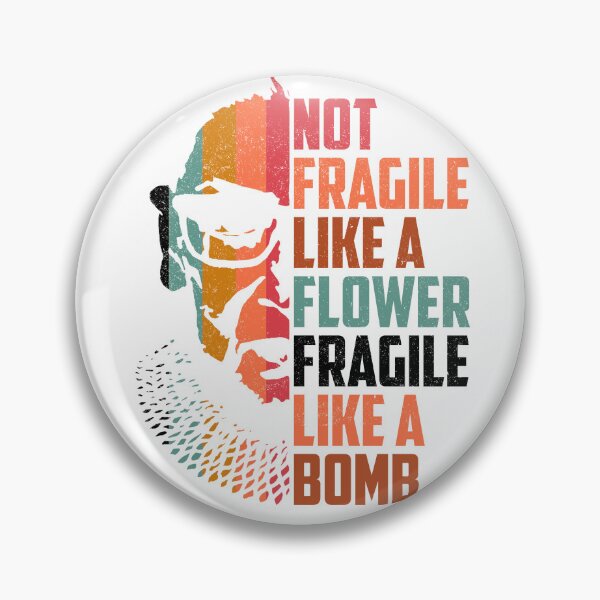 Item preview, Vote We're Ruthless Not Fragile Like A flower Fragile Like A Bomb designed and sold by Phoemps.
