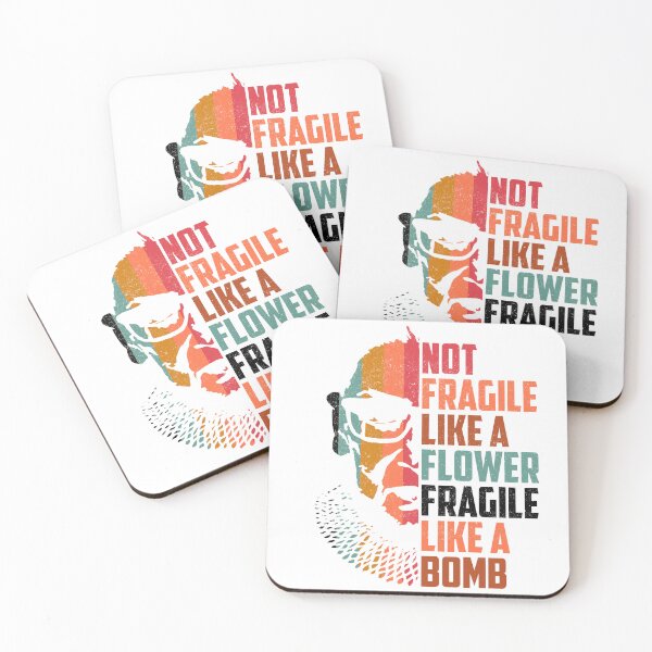 Item preview, Vote We're Ruthless Not Fragile Like A flower Fragile Like A Bomb designed and sold by Phoemps.
