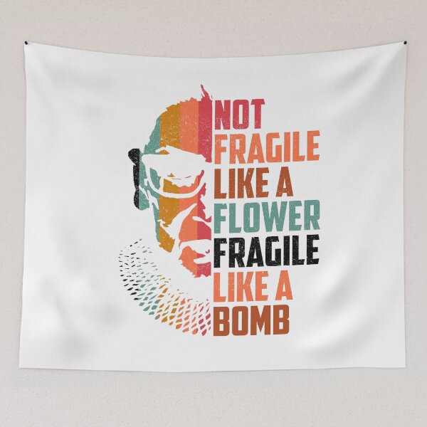 Item preview, Vote We're Ruthless Not Fragile Like A flower Fragile Like A Bomb designed and sold by Phoemps.