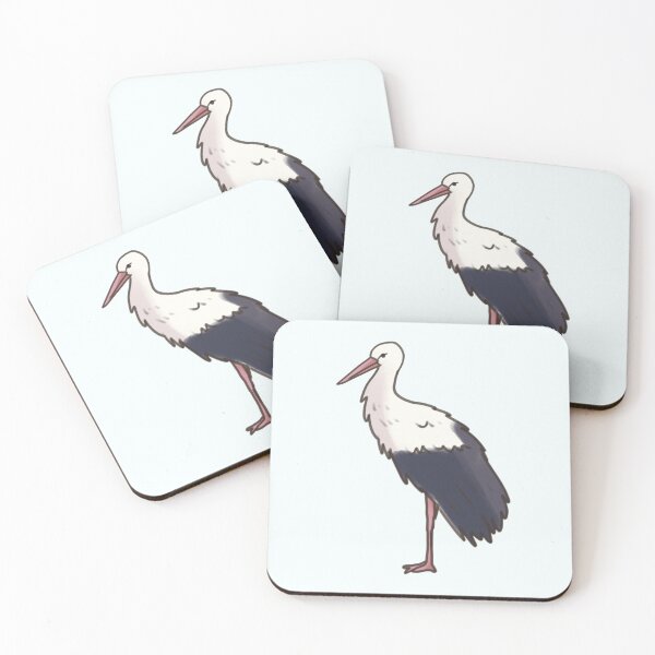 Item preview, White stork art designed and sold by Artofmayara.