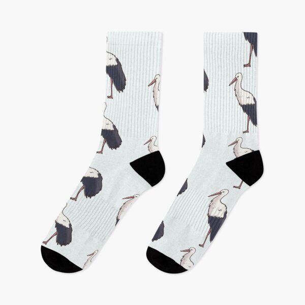 Item preview, White stork art designed and sold by Artofmayara.
