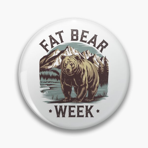 Item preview, Fat Bear Week: Mountain Adventure designed and sold by benjyjump.