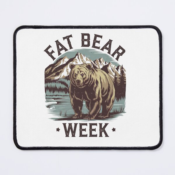 Item preview, Fat Bear Week: Mountain Adventure designed and sold by benjyjump.