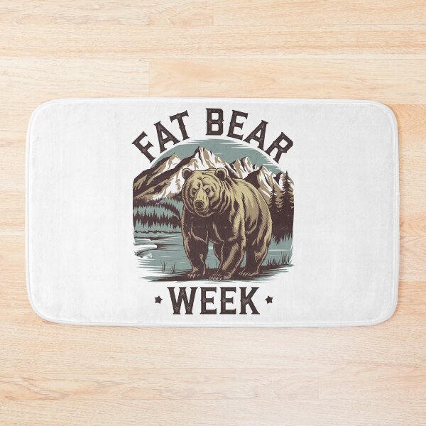 Item preview, Fat Bear Week: Mountain Adventure designed and sold by benjyjump.