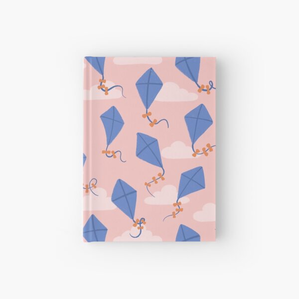 Item preview, Fly Away Little One | Kites in Blue and Pink, Children's Room Illustration, Cute Hand-Drawn Pattern designed and sold by Zorana Stevanovic.