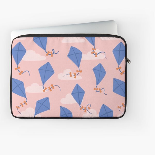 Item preview, Fly Away Little One | Kites in Blue and Pink, Children's Room Illustration, Cute Hand-Drawn Pattern designed and sold by Zorana Stevanovic.