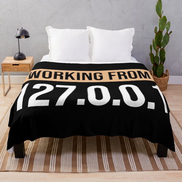 Item preview, Working from 127.0.0.1 Home | Work from Home Funny Outfit For Tech Geek Programmer designed and sold by jensbyorlando.