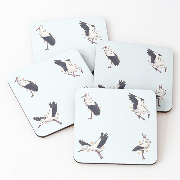 Item preview, White stork pack  designed and sold by Artofmayara.
