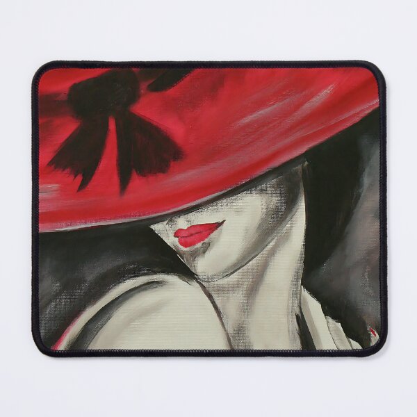 Item preview, Red hat - Artem Tuliuk original oil painting designed and sold by Artem Tuliuk.