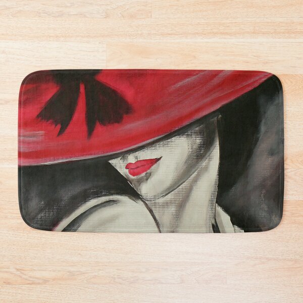 Item preview, Red hat - Artem Tuliuk original oil painting designed and sold by Artem Tuliuk.