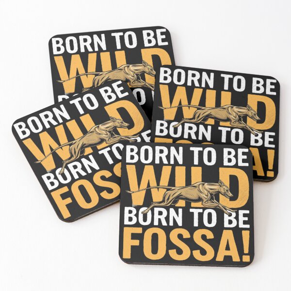 Item preview, Born to be wild, born to be Fossa designed and sold by Diamaber.