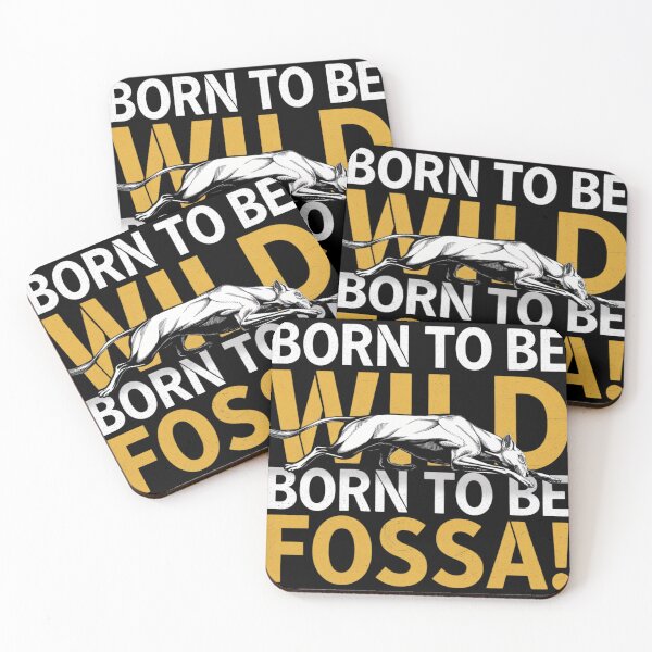 Item preview, Born to be wild, born to be Fossa designed and sold by Diamaber.