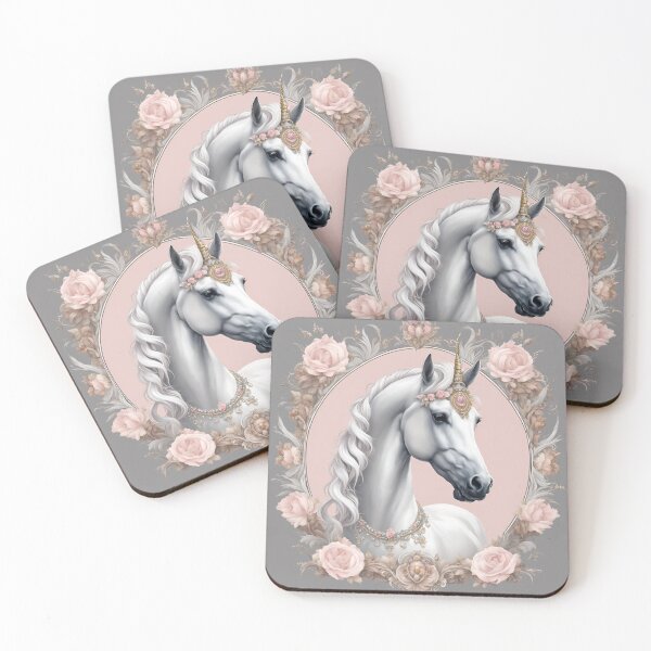 Item preview, Majestic Unicorn in Baroque Style , Horse Baroque, Unicorn Lover  designed and sold by No11DigitalArt.