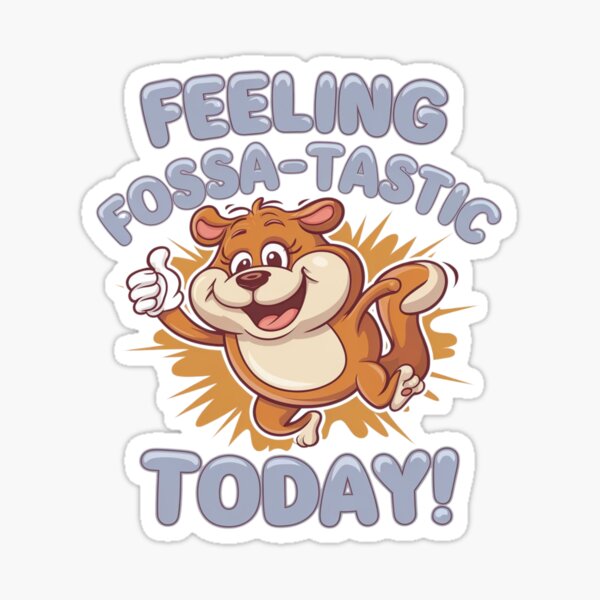 Item preview, Feeling Fossa-tastic today designed and sold by Diamaber.