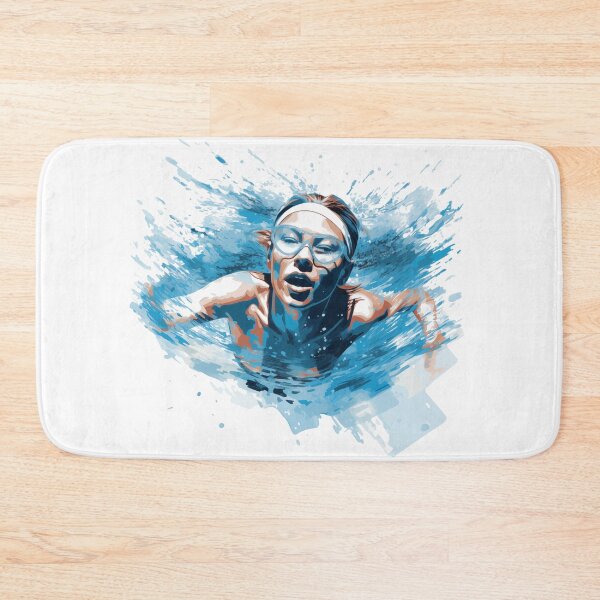 Artikelvorschau, Sportliche Schwimmerin entworfen und verkauft von TeeTemptation.