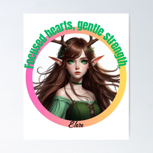 Item preview, Elara: The Enchanting Fairy designed and sold by Meow-Zart.