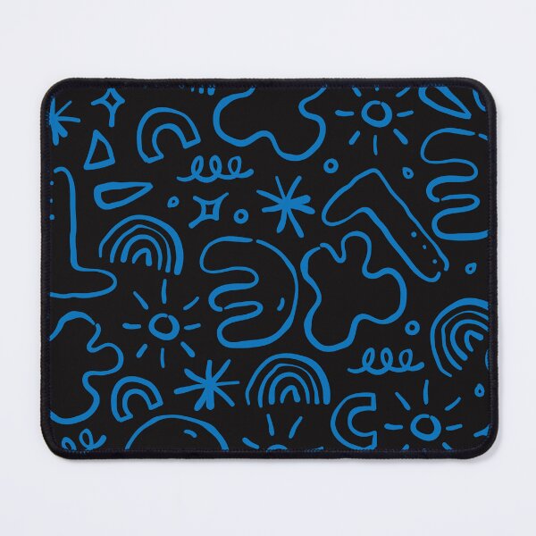 Item preview, blue digital doodle designed and sold by Shinhobby.