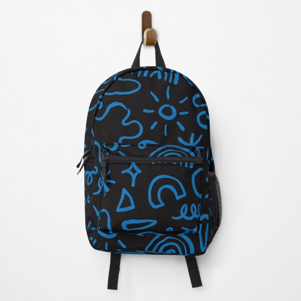 Item preview, blue digital doodle designed and sold by Shinhobby.