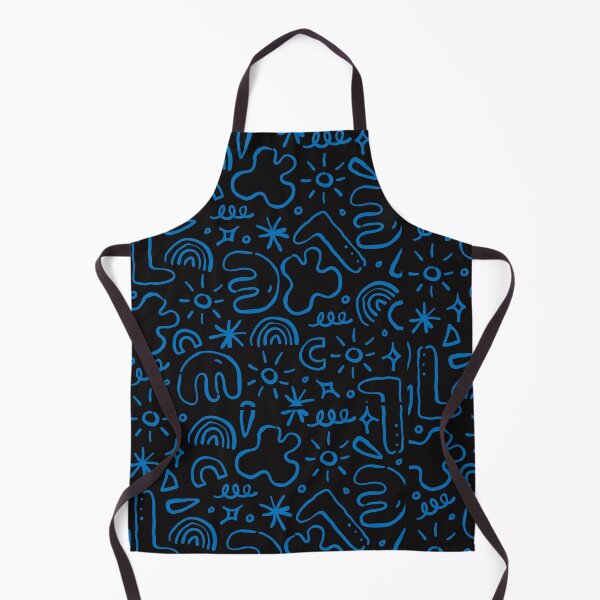 Item preview, blue digital doodle designed and sold by Shinhobby.