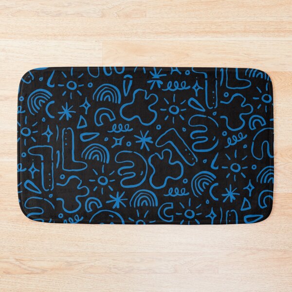 Item preview, blue digital doodle designed and sold by Shinhobby.