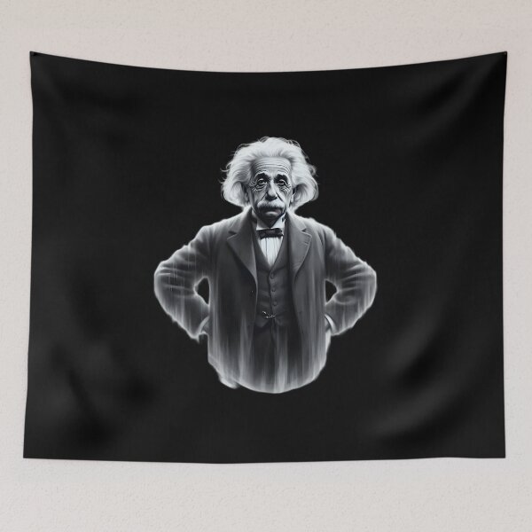 Item preview,  Classic Einstein Portrait Illustration designed and sold by IllumeInk.