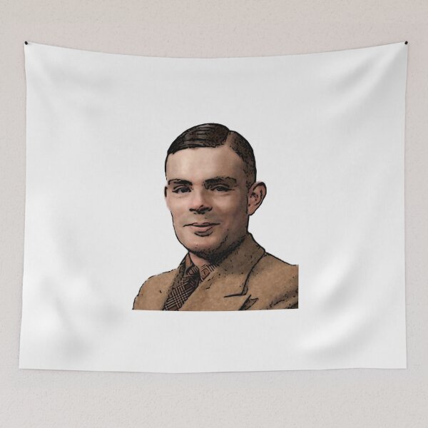 Item preview, Alan Turing  designed and sold by Gentle40Winks.