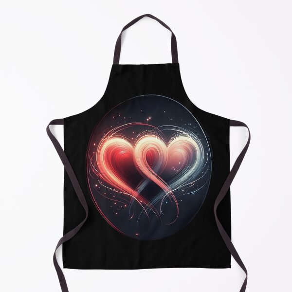 Item preview, Intertwined Hearts in Cosmic Light designed and sold by IllumeInk.