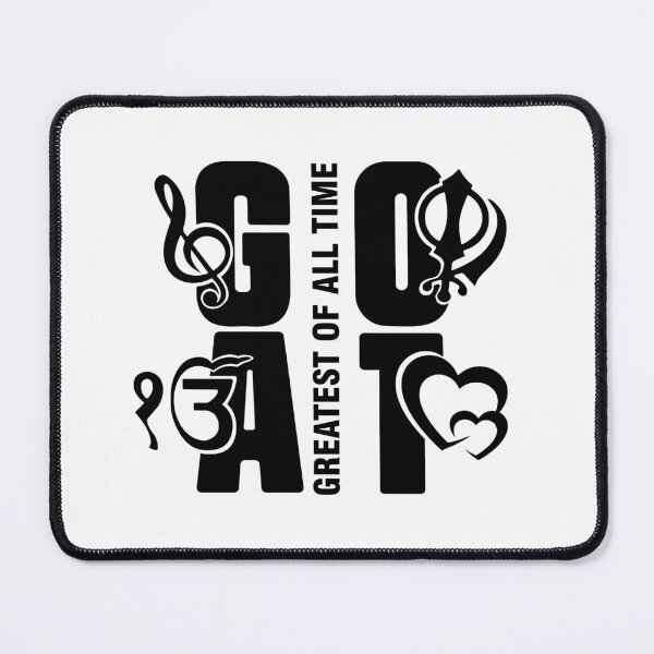Item preview, Greatest of all Time (G.O.A.T) Black designed and sold by sagar96.