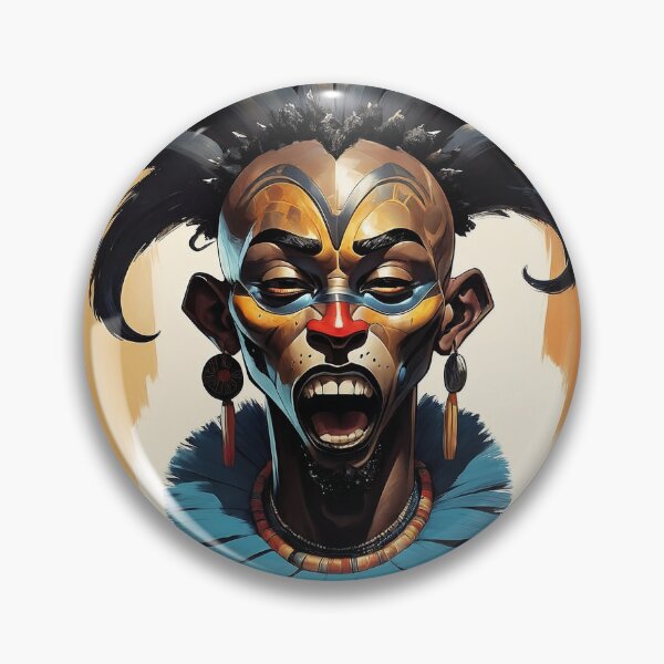 Item preview, Ogun, god of iron and war designed and sold by mamarilou.