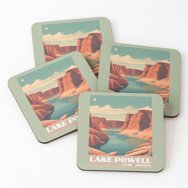 Item preview, Vintage Lake Powell Utah Arizona designed and sold by FarmOfCuties.
