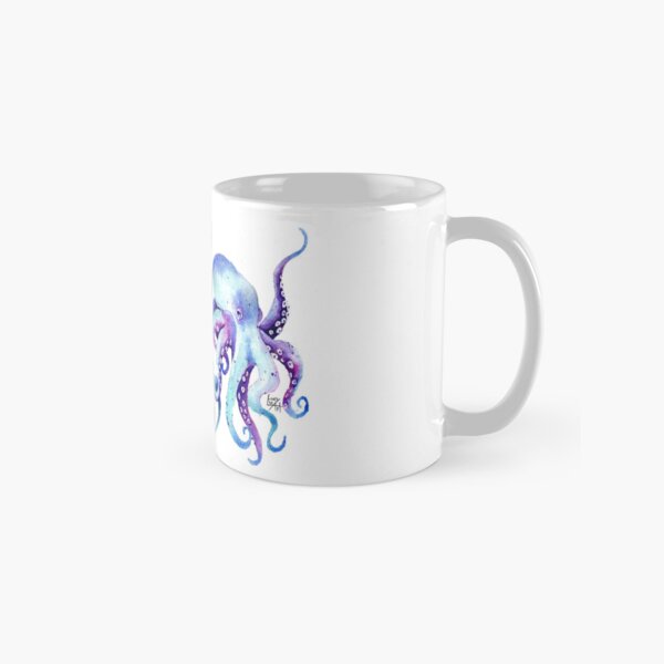 Watercolour octopus Classic Mug