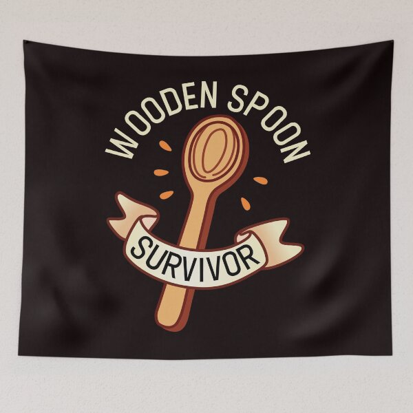 Item preview, Wooden Spoon Survivor | Funny Childhood Memories designed and sold by jensbyorlando.