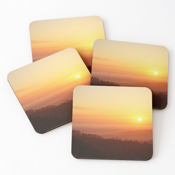 Item preview, Sunset over the valley designed and sold by MoodyFrames.