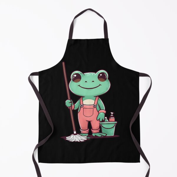 Item preview, A Cute Cleaner Frog designed and sold by DWorriBHappi.