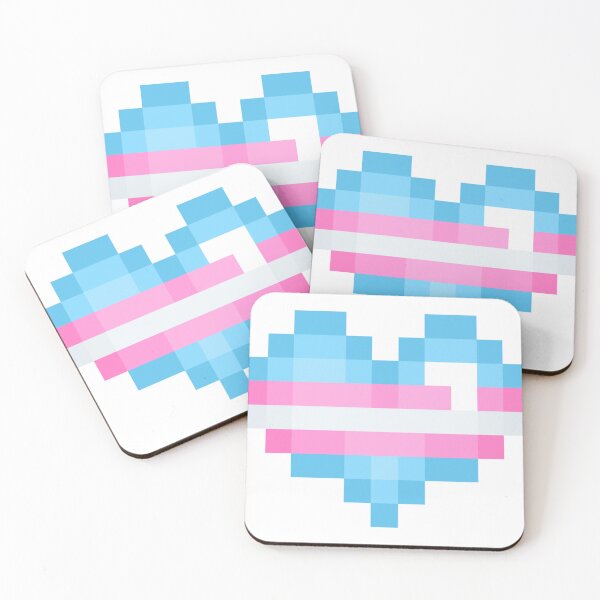Item preview, Trans pixel heart  designed and sold by ghouIia.