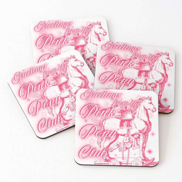 Item preview, pink pony trojan horse (with sparkles!) designed and sold by funsizedshark.