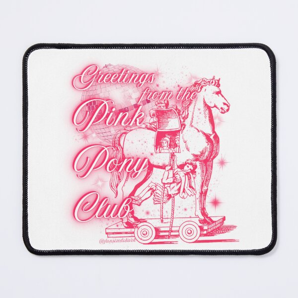 Item preview, pink pony trojan horse (with sparkles!) designed and sold by funsizedshark.
