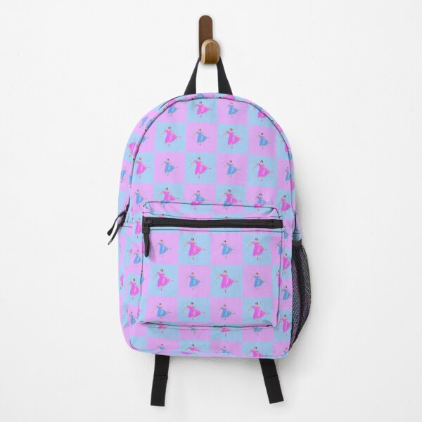 Item preview, Ballerina Dancing Checkered Pattern designed and sold by Lily Rose Doodle.